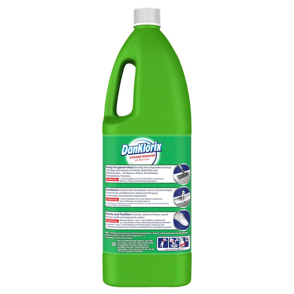 Produktabbildung DAN KLORIX Bad- & Duschreiniger mit Aktiv-Chlor