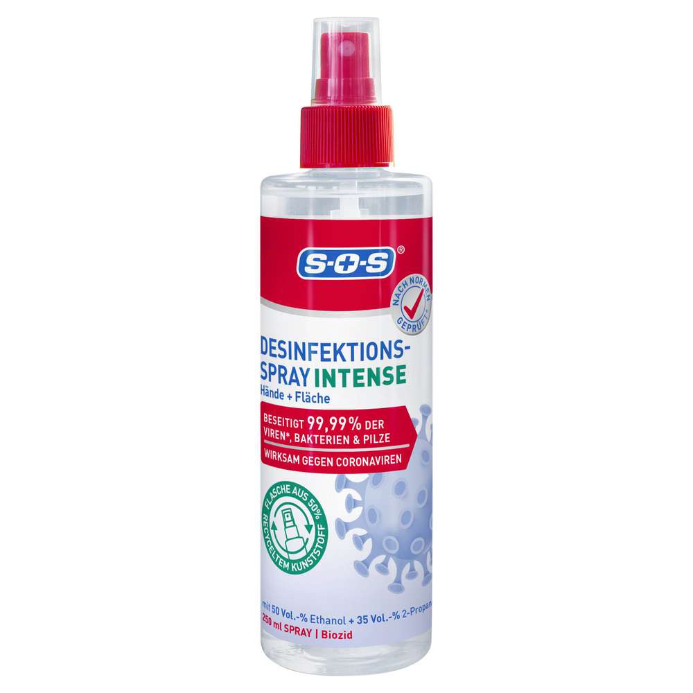 Produktabbildung SOS Desinfektionsspray Intense