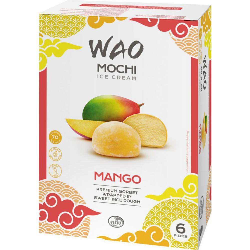 Produktabbildung Wao Mochi Eis, Mango