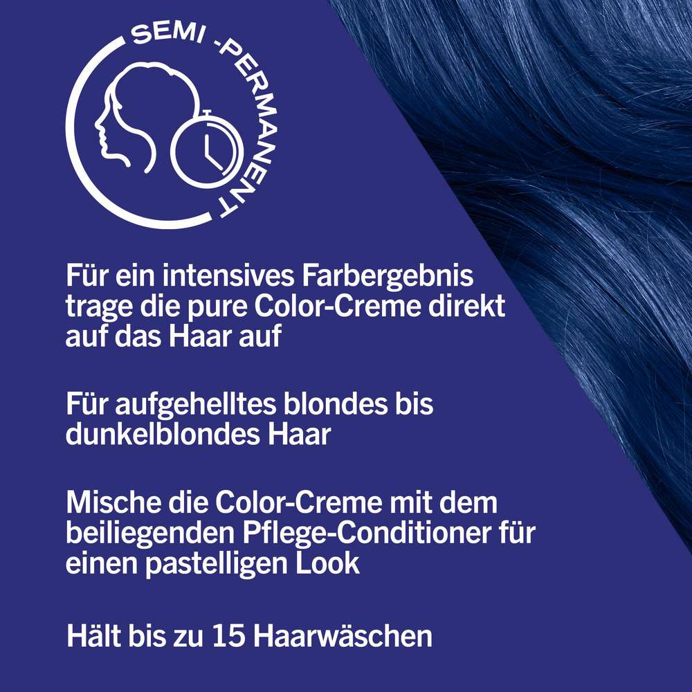 Produktabbildung Schwarzkopf Live Ultra Brights, 095 Electric Blue