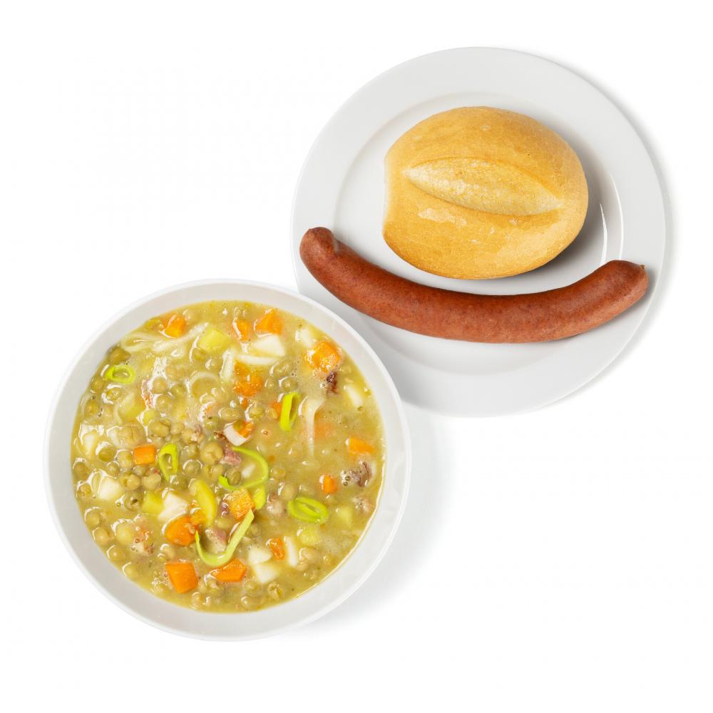 Produktabbildung keine Marke Küchenmeister Erbsensuppe