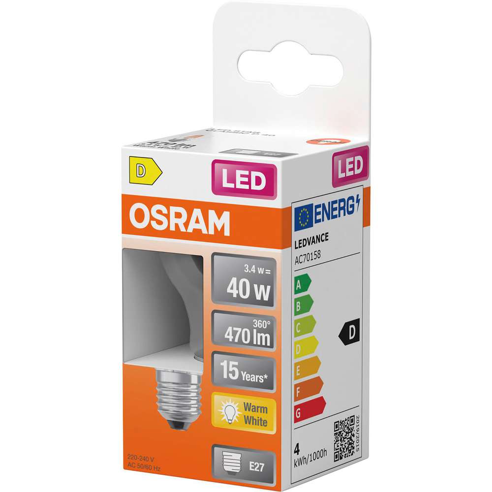 Produktabbildung Osram LED-Filament Star klar CLP40