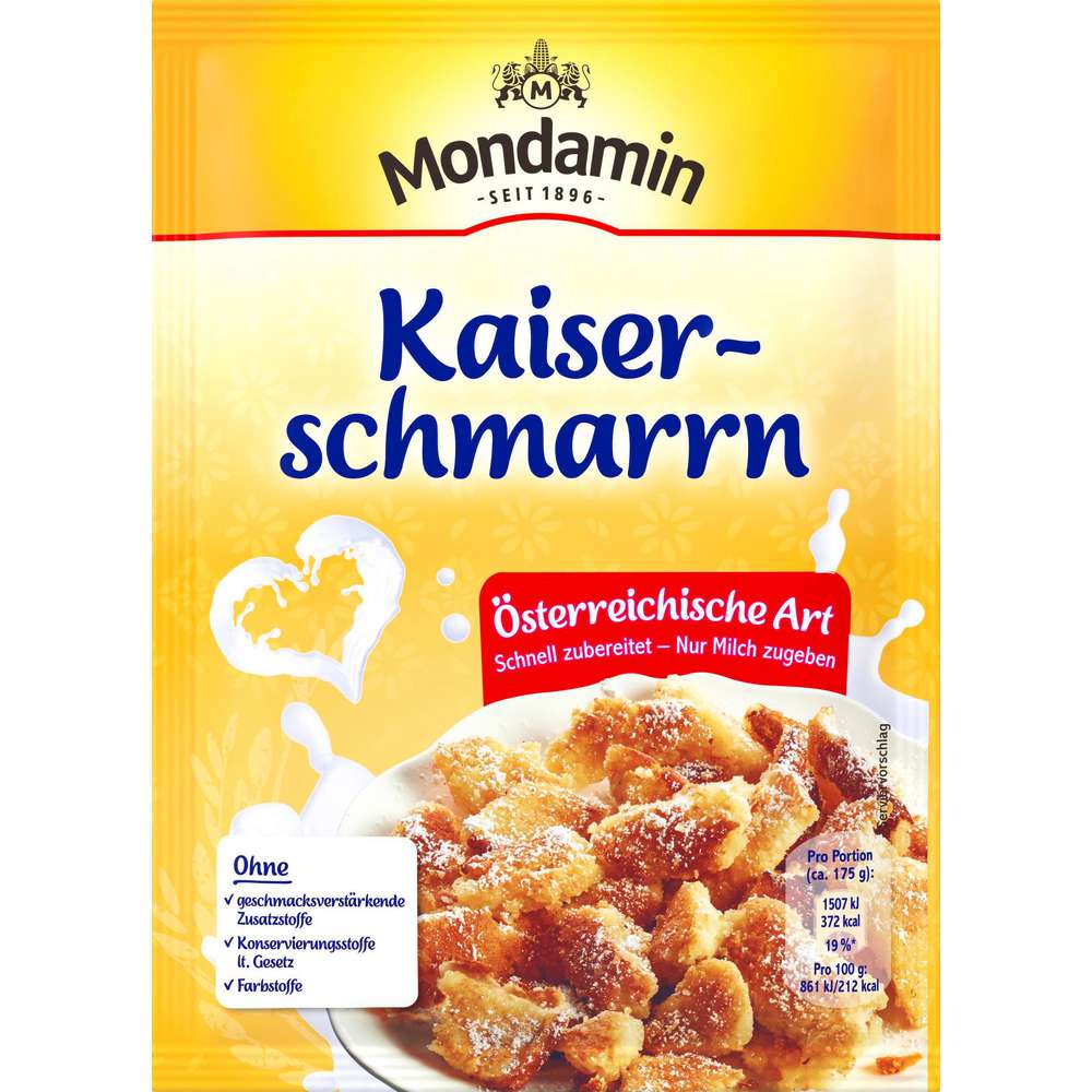 Produktabbildung Mondamin Kaiserschmarrn, Österreichische Art
