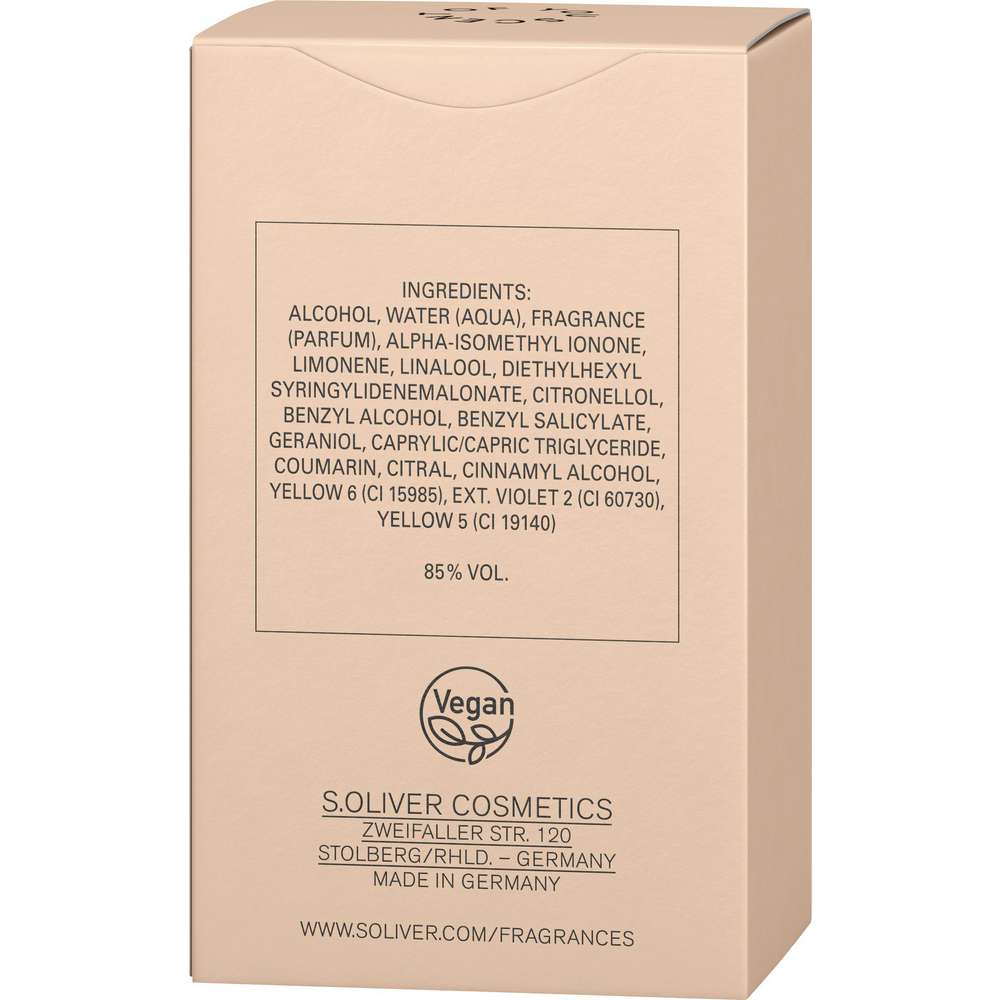 Produktabbildung s.Oliver Eau de Toilette, Scent of you Woman