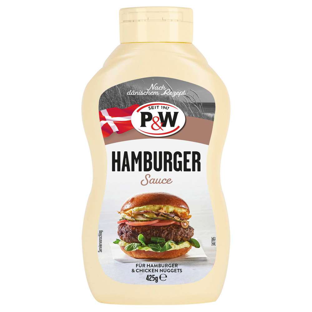 Produktabbildung P&W Hamburger Sauce