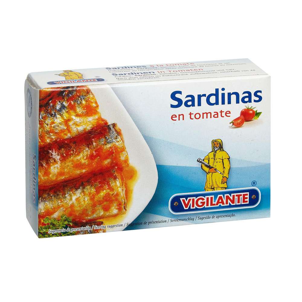Produktabbildung Vigilante Sardinen in Tomatensauce
