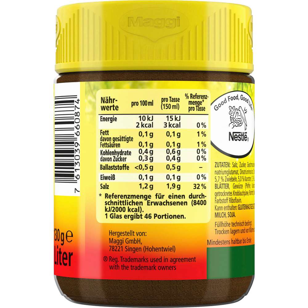 Produktabbildung Maggi Gewürzmischung Gartengemüse Bouillon