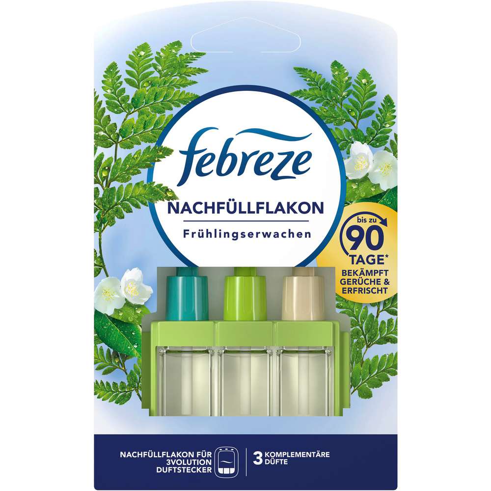 Produktabbildung Febreze Duftstecker 3 Volution, Nachfüllpack, Frühlingserwachen