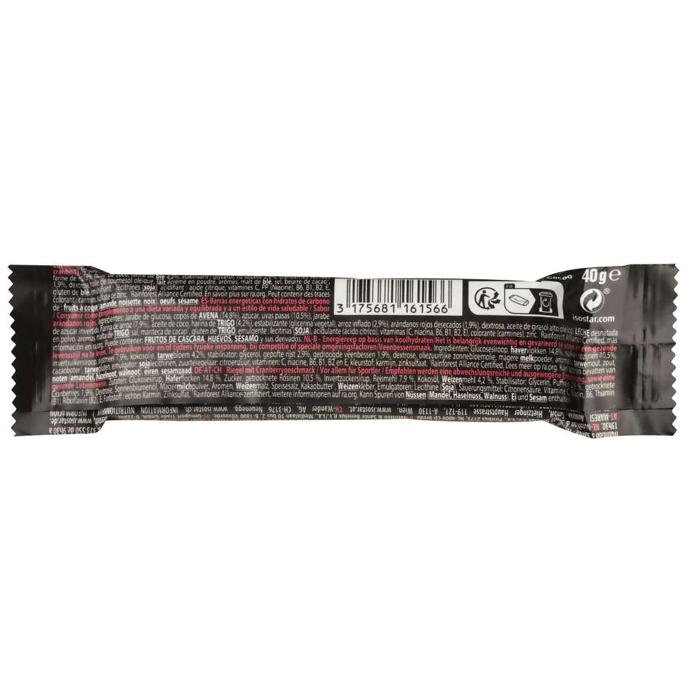 Produktabbildung Isostar High Energy Bar, Cranberry