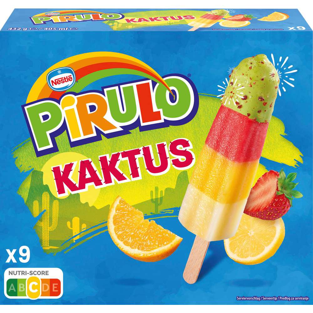 Produktabbildung Nestle Stiel-Eis Pirulo Kaktus