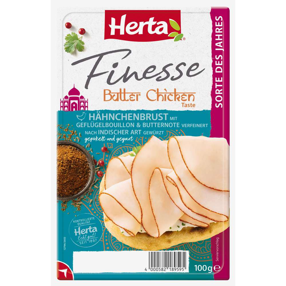 Produktabbildung Herta Finesse Butter Chicken Taste