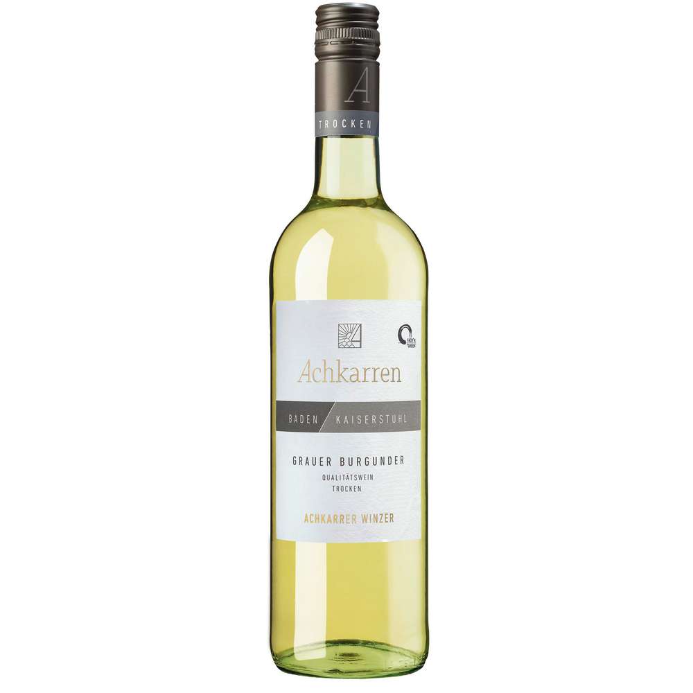 Produktabbildung Winzergenossenschaft Achkarren Grauburgunder trocken Baden DQW, Weißwein