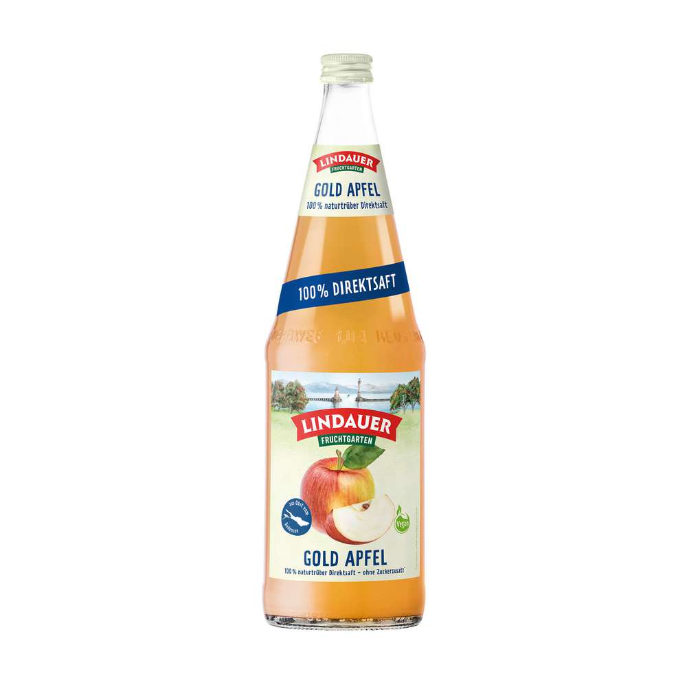 Produktabbildung Lindauer Apfelsaft, naturtrüb