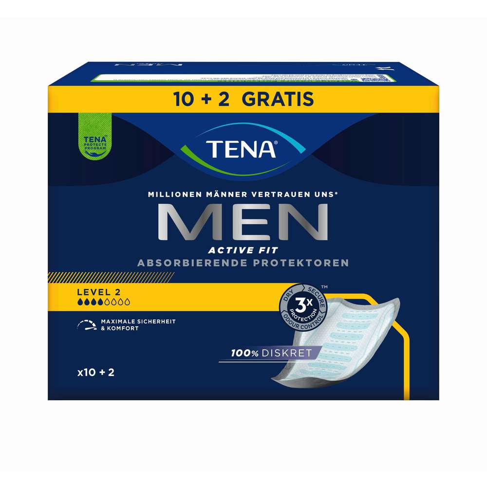 Produktabbildung Tena Inkontinenz-Einlagen Men Level 2