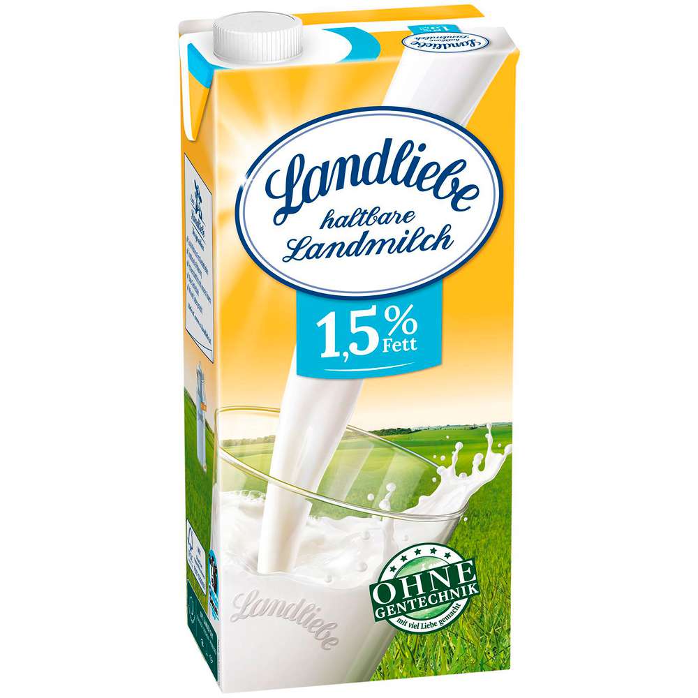 Produktabbildung Landliebe Landmilch H-Milch 1,5%