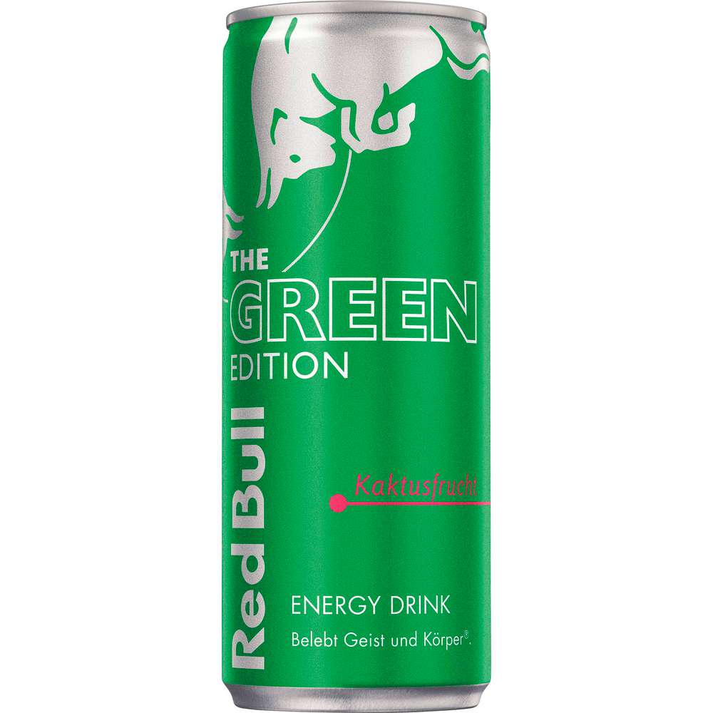 Produktabbildung Red Bull Energy Drink, The Green Edition, Kaktusfrucht