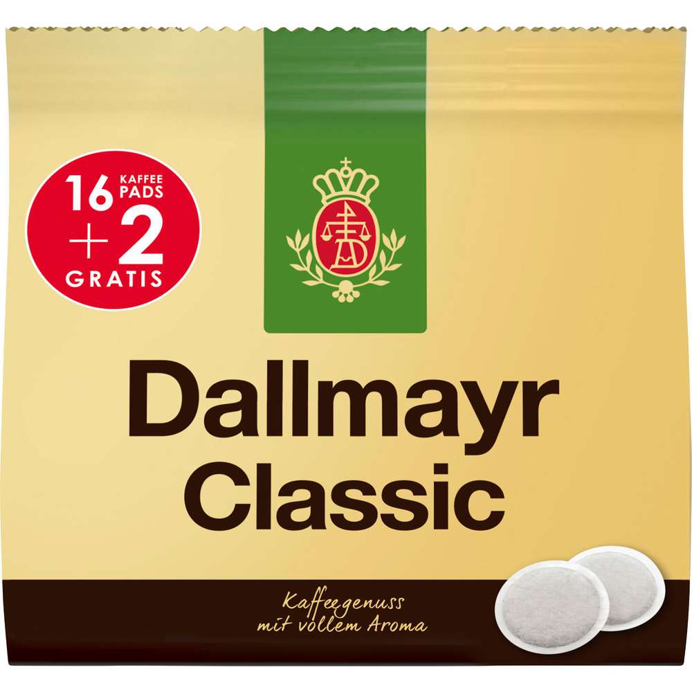 Produktabbildung Dallmayr Kaffee Pads, Classic