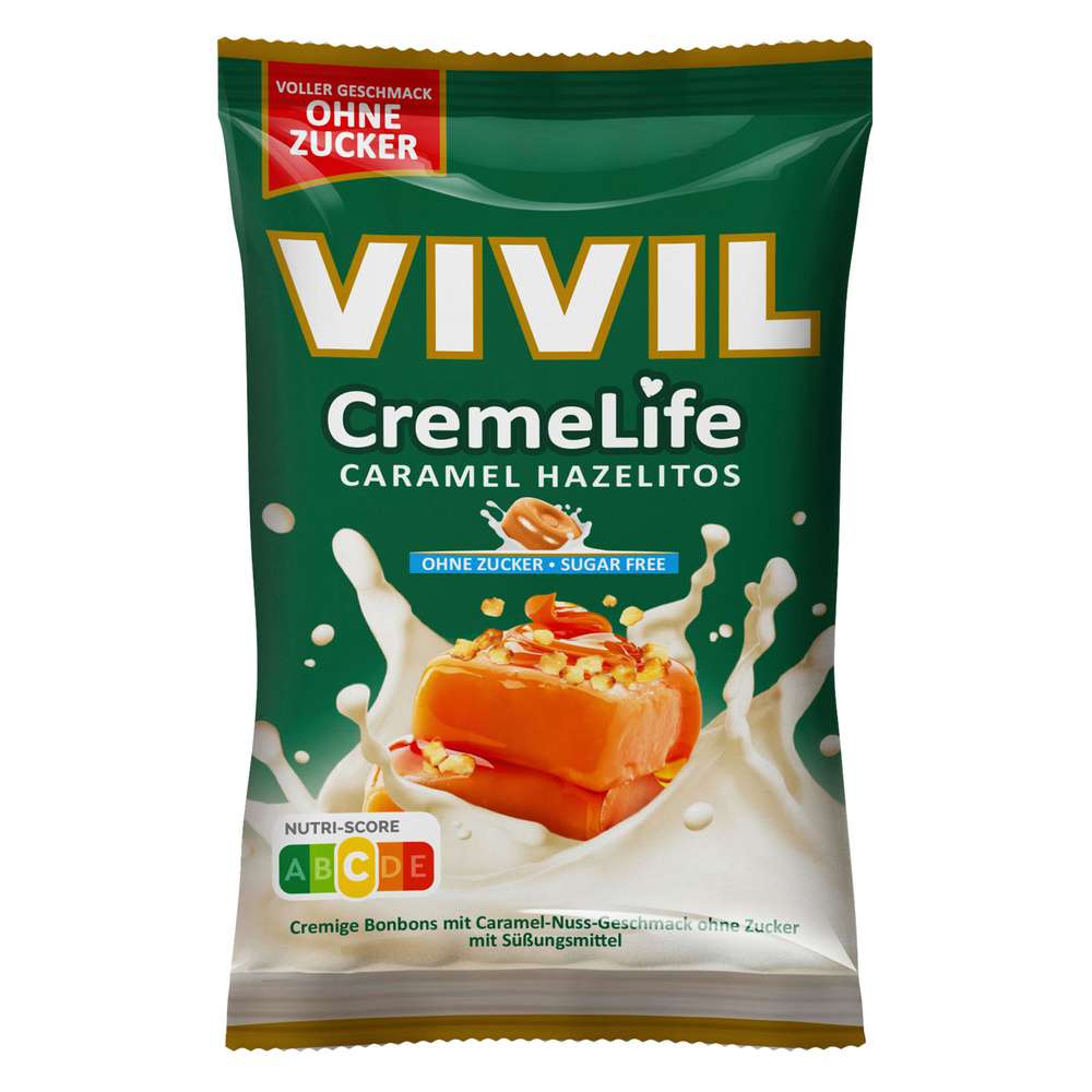 Produktabbildung Vivil Creme Life Classic Bonbons Caramel, ohne Zucker