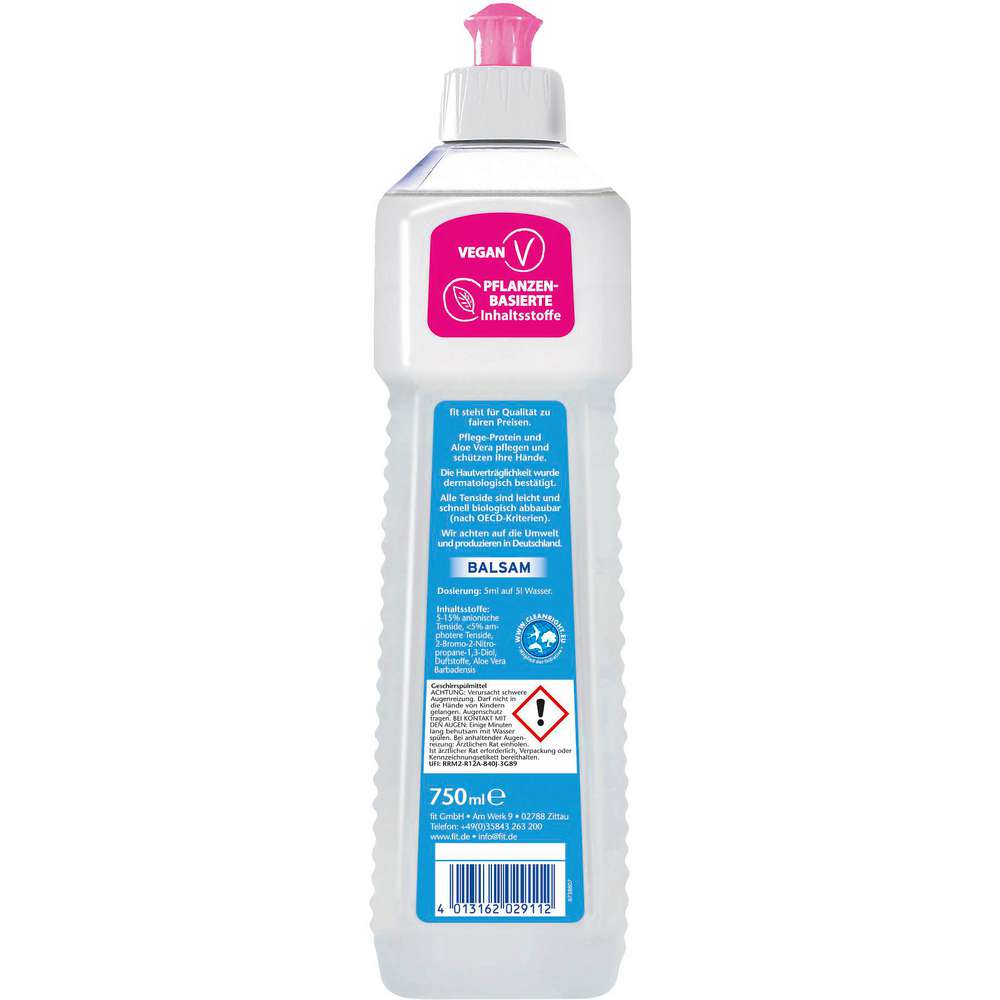 Produktabbildung Fit Geschirrspülmittel, Balsam