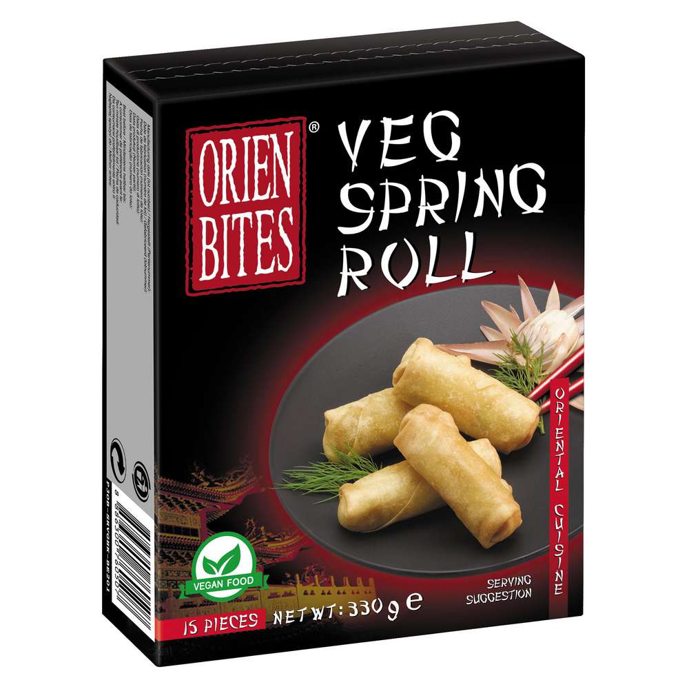 Produktabbildung Orien Bites Frühlingsrollen Gemüse, tiefgekühlt