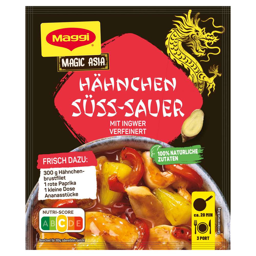 Produktabbildung Maggi Food Travel Fix, Hähnchen Süss-Sauer