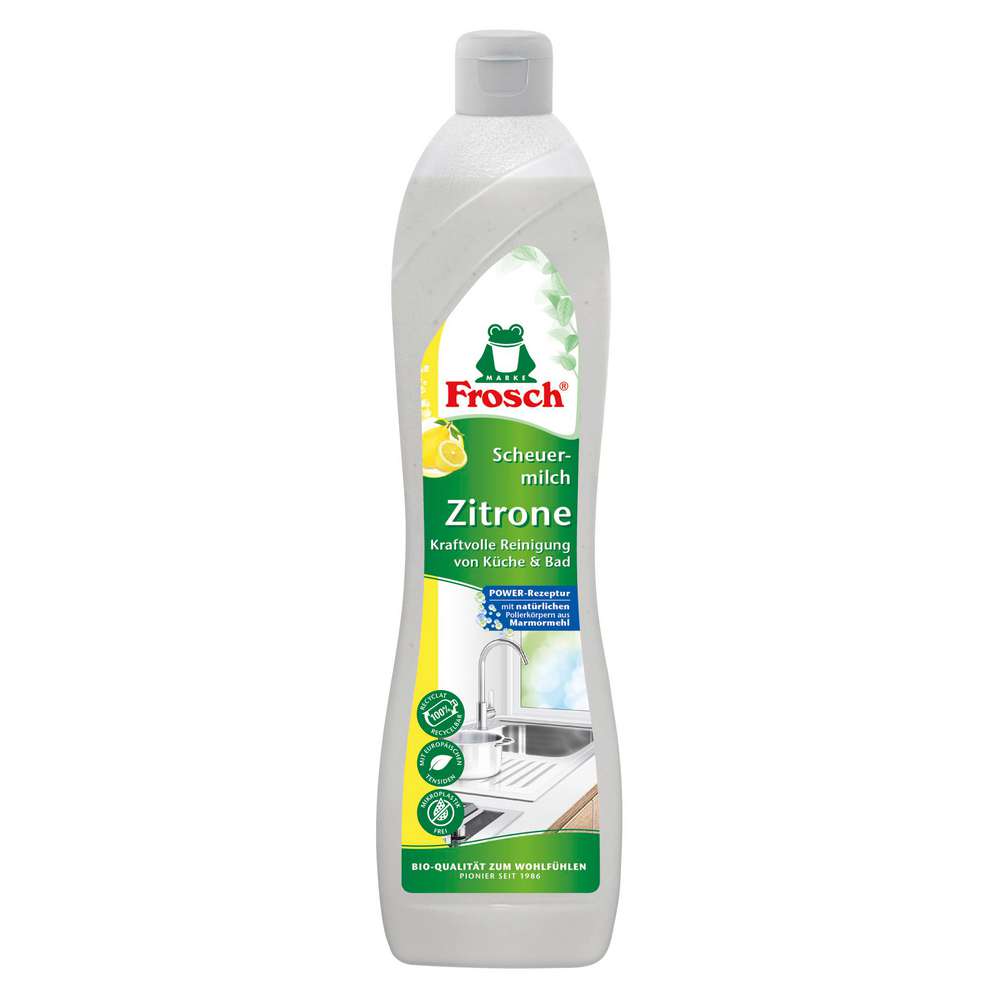 Produktabbildung Frosch Scheuermilch, Zitrone