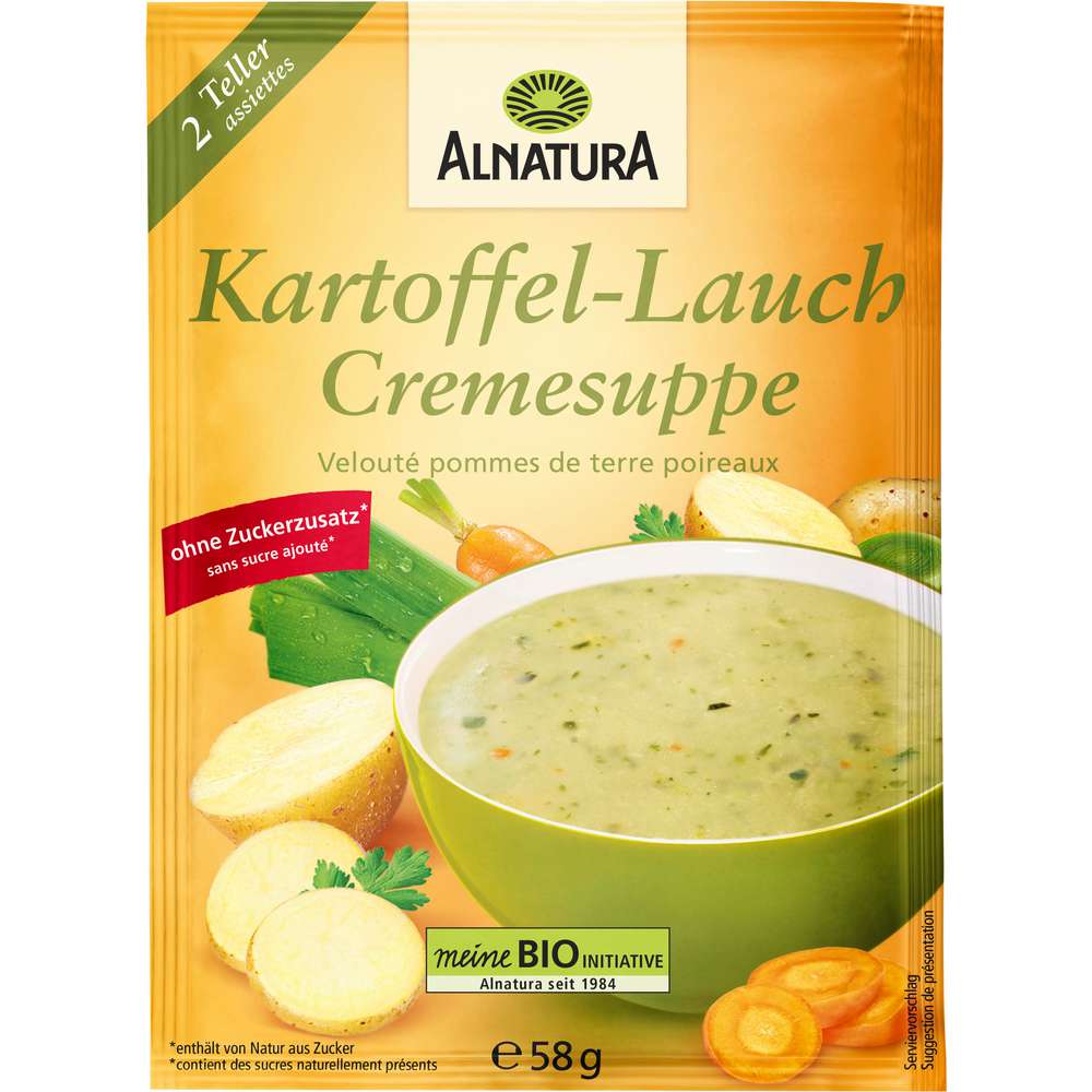 Produktabbildung Alnatura Bio Gewürzmischung Kartoffel-Lauch-Suppe