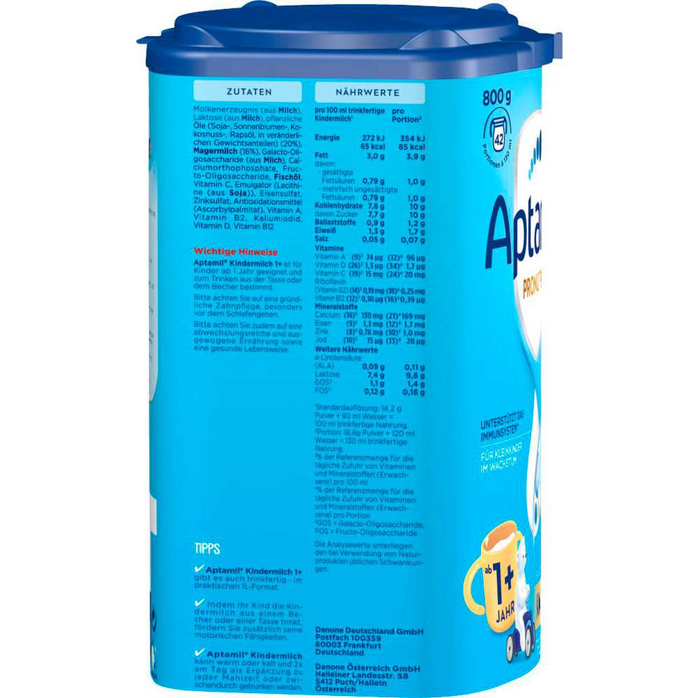Produktabbildung Aptamil Pronutra Kindermilch, 1+