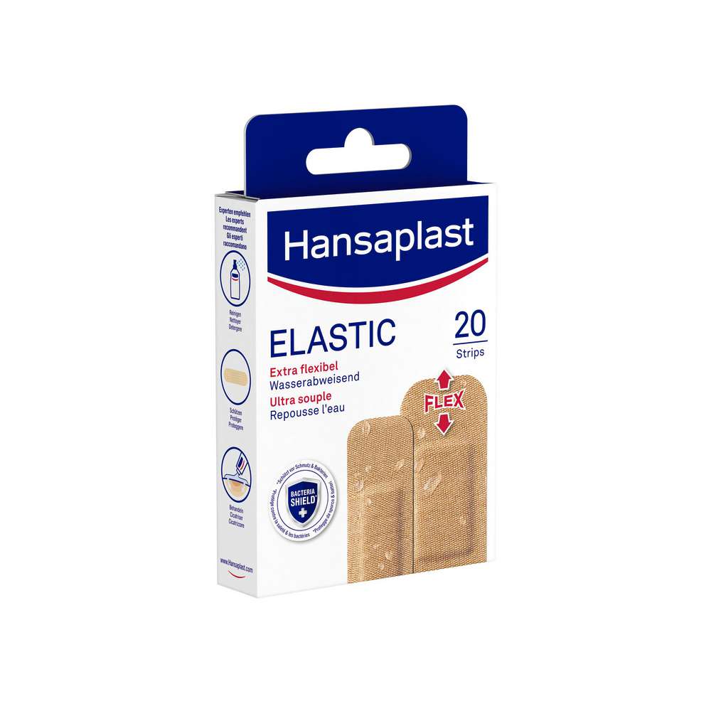 Produktabbildung Hansaplast Pflaster, Elastic, 20 Strips
