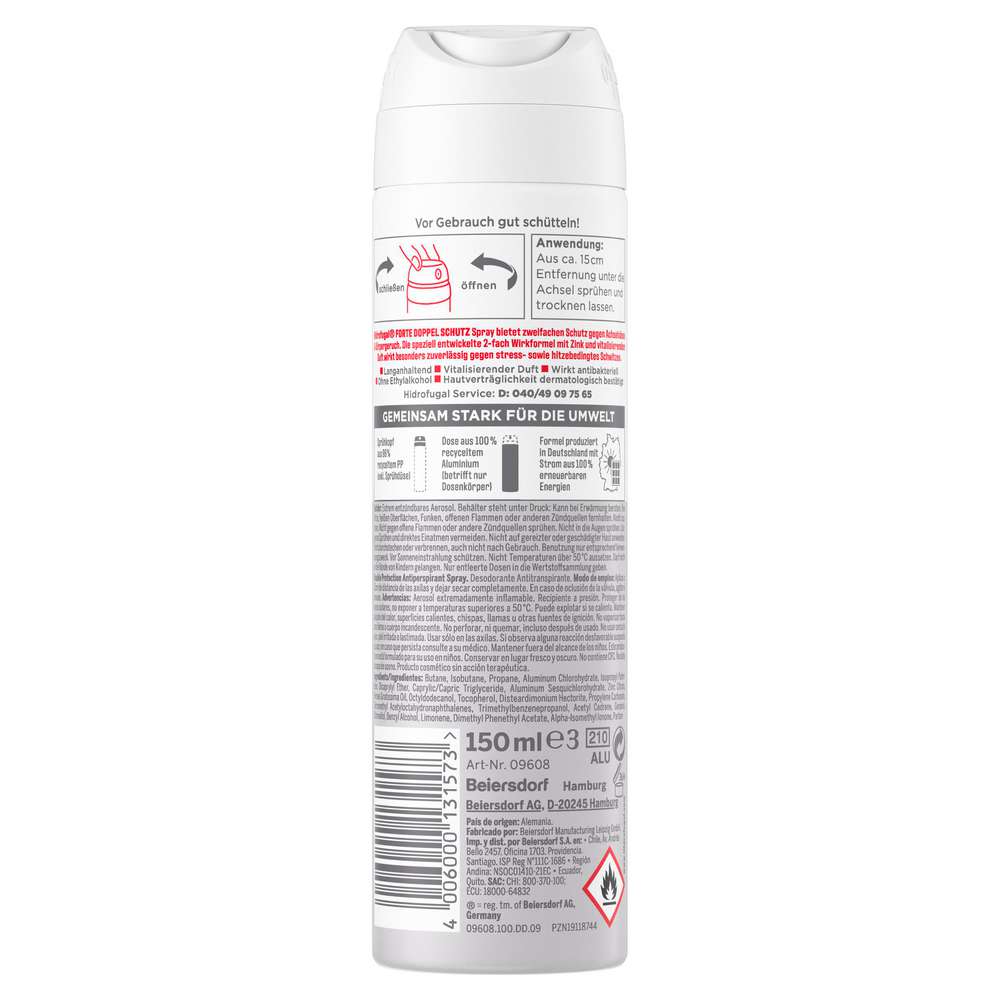 Produktabbildung Hidrofugal Deospray Doppelschutz