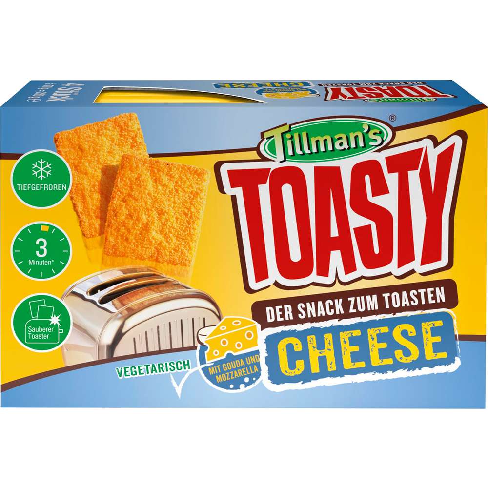 Produktabbildung Tillman's Toasty, Käse, tiefgekühlt