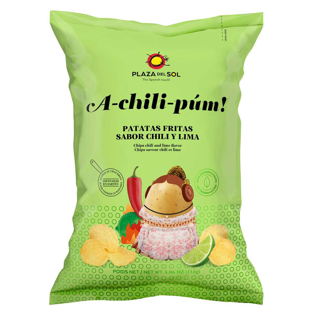 Produktabbildung Plaza del Sol Chips Chili Pum