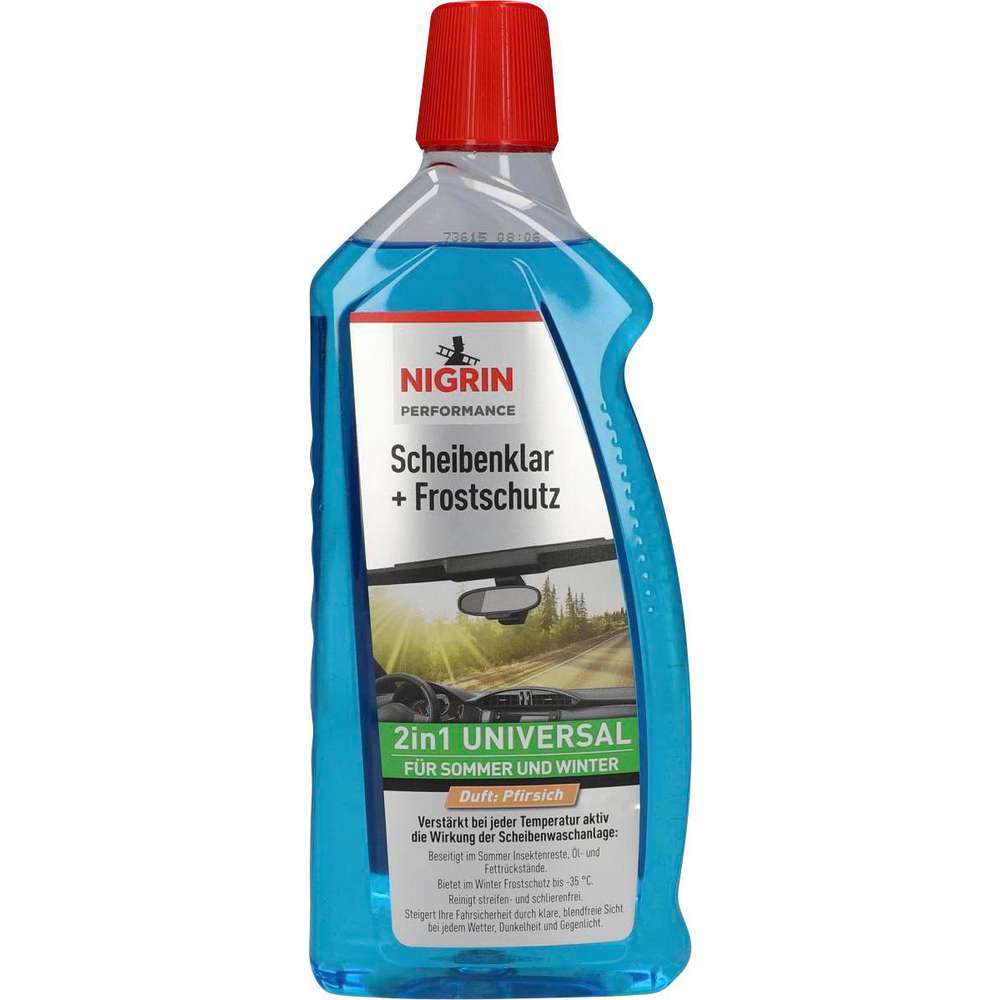 Produktabbildung Nigrin Scheibenklar & Frostschutz -35 Grad, Pfirsich