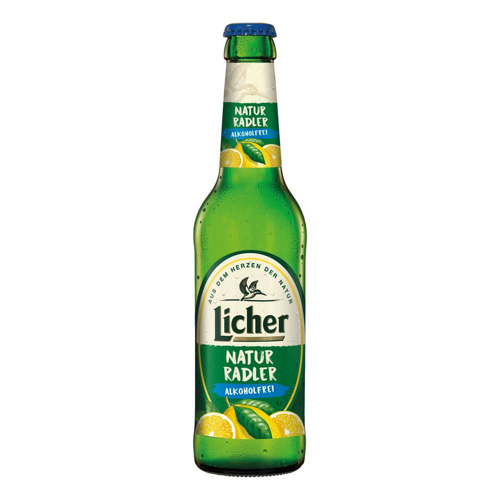Produktabbildung Licher Naturradler, alkoholfrei
