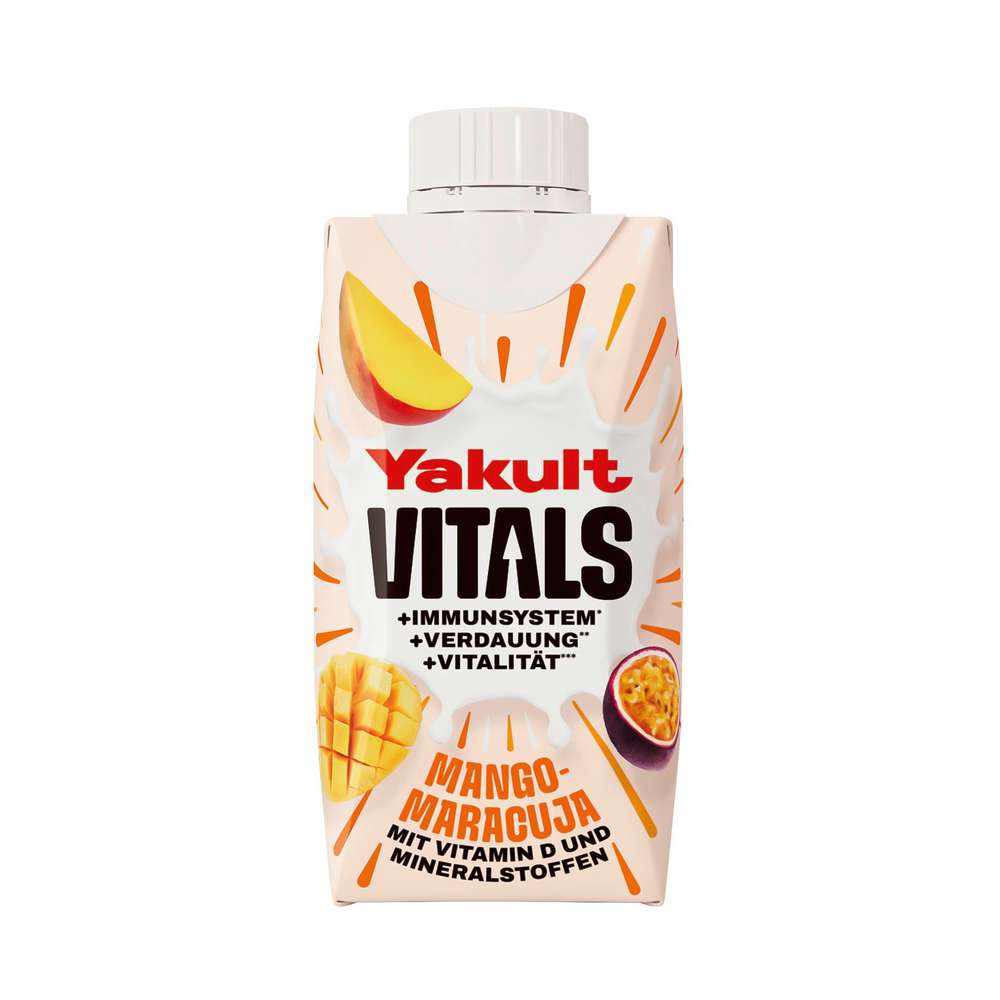 Produktabbildung Yakult Vitalis Drink Mango-Maracuja