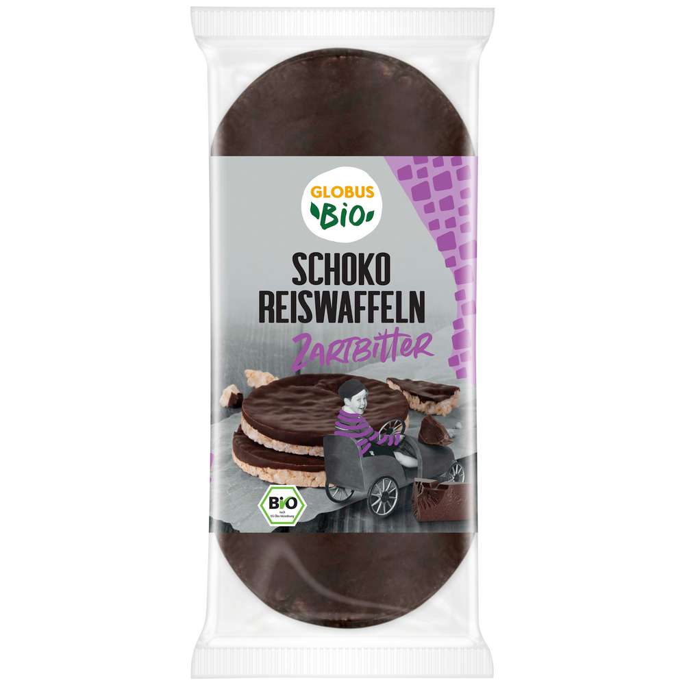 Produktabbildung GLOBUS Bio Bio Reiswaffeln Zartbitter