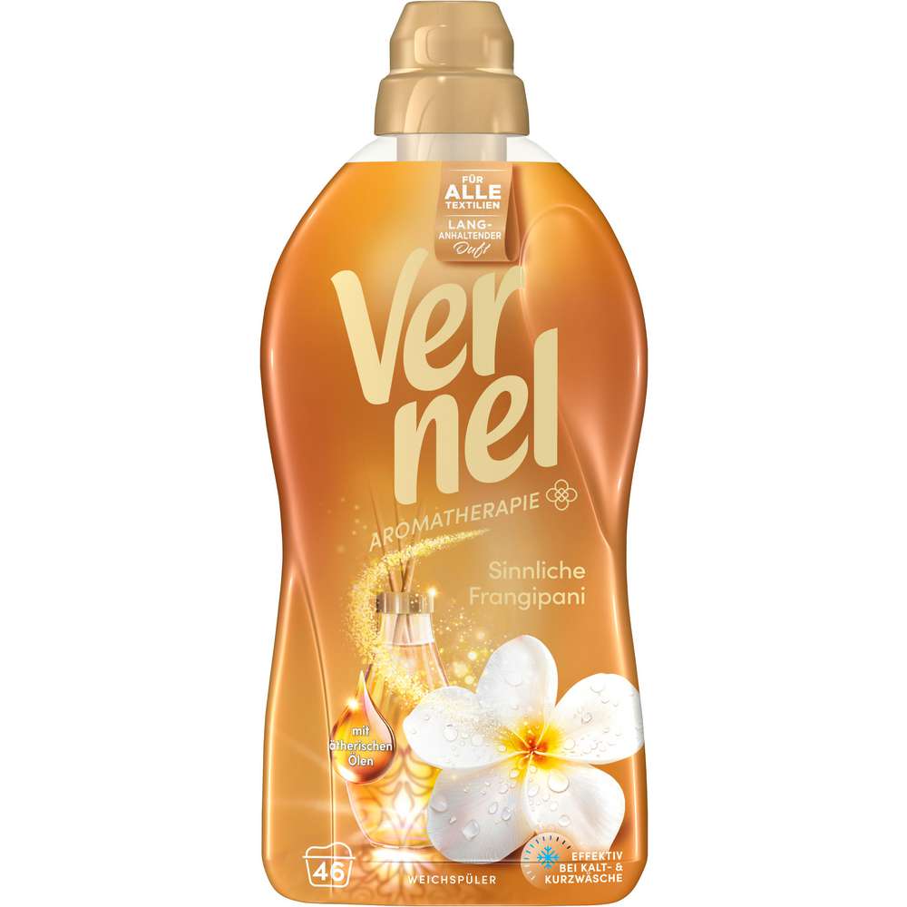 Produktabbildung Vernel Weichspüler Aromatherapie, Frangipani