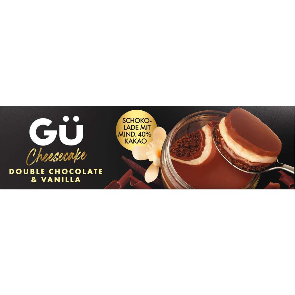 Produktabbildung GÜ Double-Chocolate-Vanilla Cheesecake