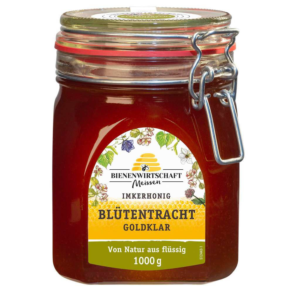Produktabbildung Bienenwirtschaft Meissen Blütenhonig, flüssig