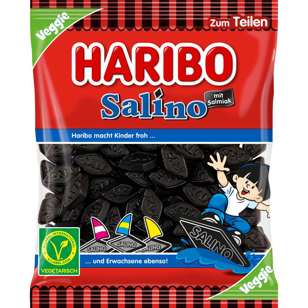 Produktabbildung Haribo Vegane Lakritze Salino