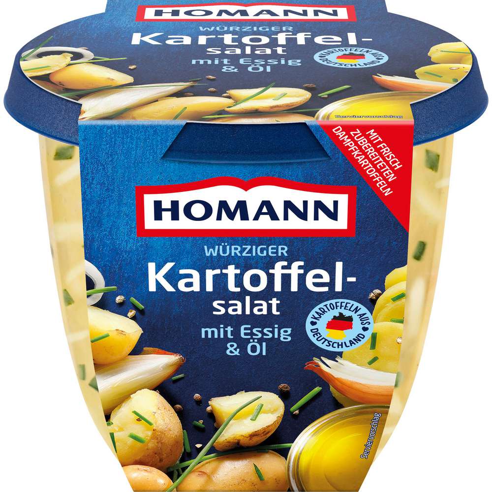 Produktabbildung Homann Kartoffelsalat, Essig&Öl