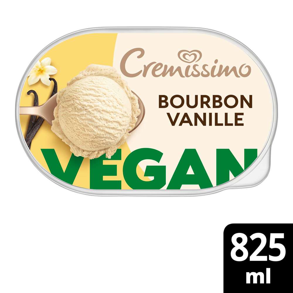 Produktabbildung Langnese Eis Cremissimo, Bourbon Vanille, vegan