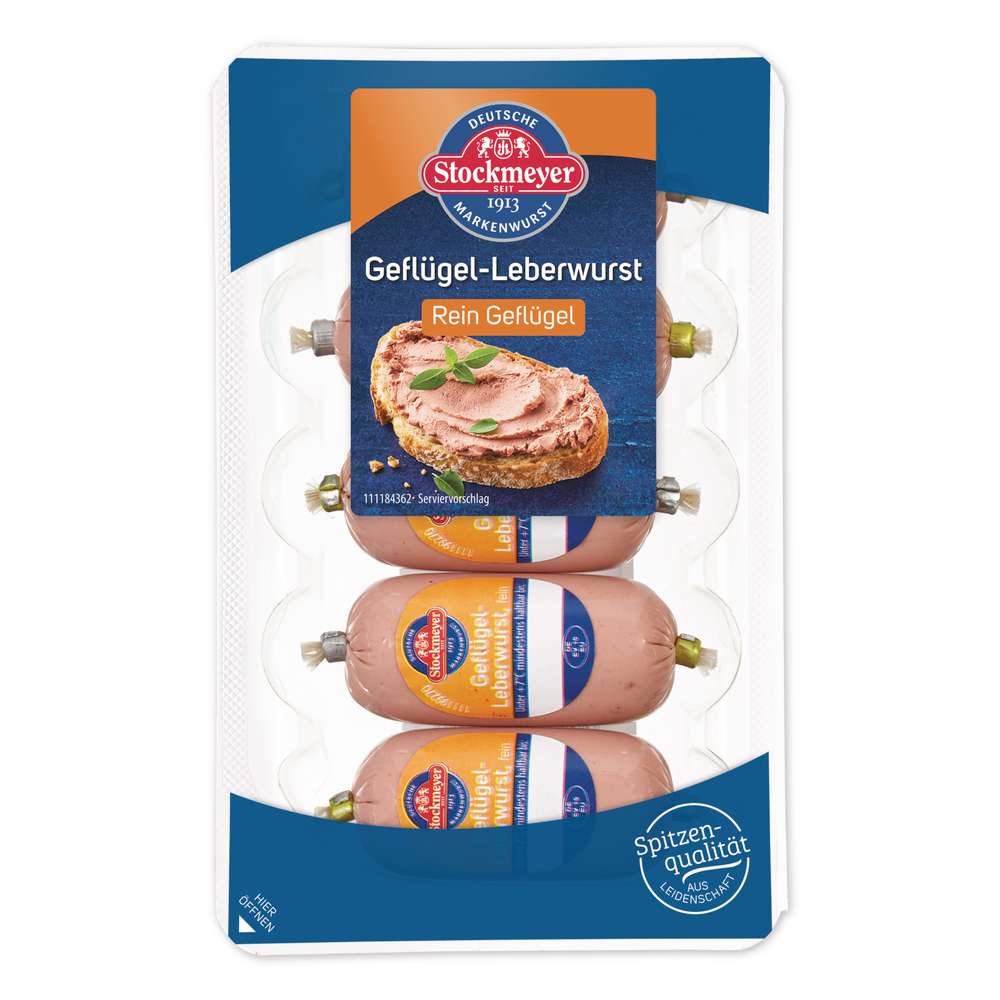 Produktabbildung Stockmeyer Geflügel-Leberwurst