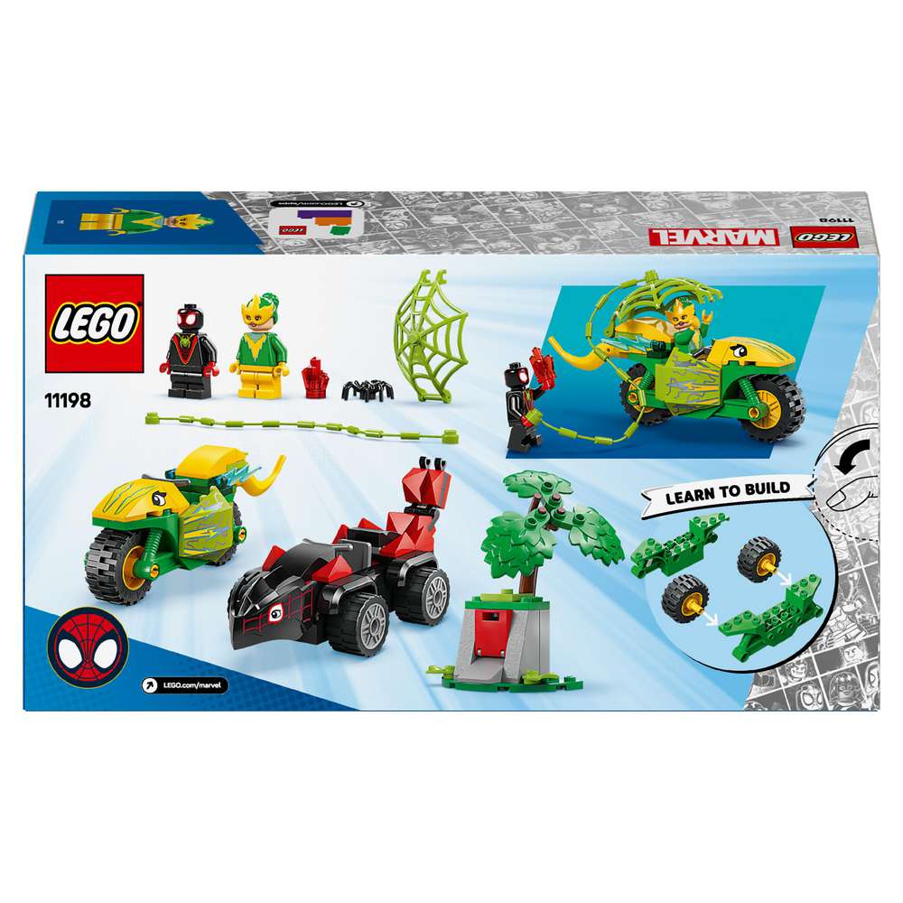 Produktabbildung Lego LEGO Marvel Actionspaß mit Spin und Electro in ihren Dino-Flitzern