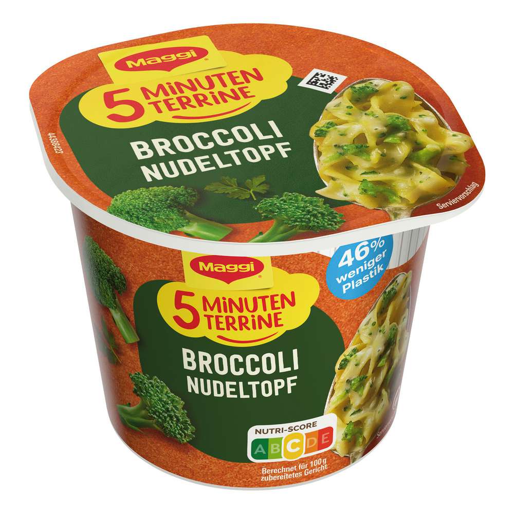Produktabbildung Maggi 5 Minuten Terrine, Broccoli Nudeltopf