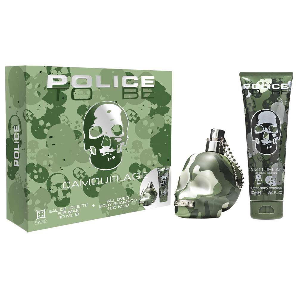 Produktabbildung Police To Be Geschenkset Camouflage Eau de Toilette + Body Shampoo