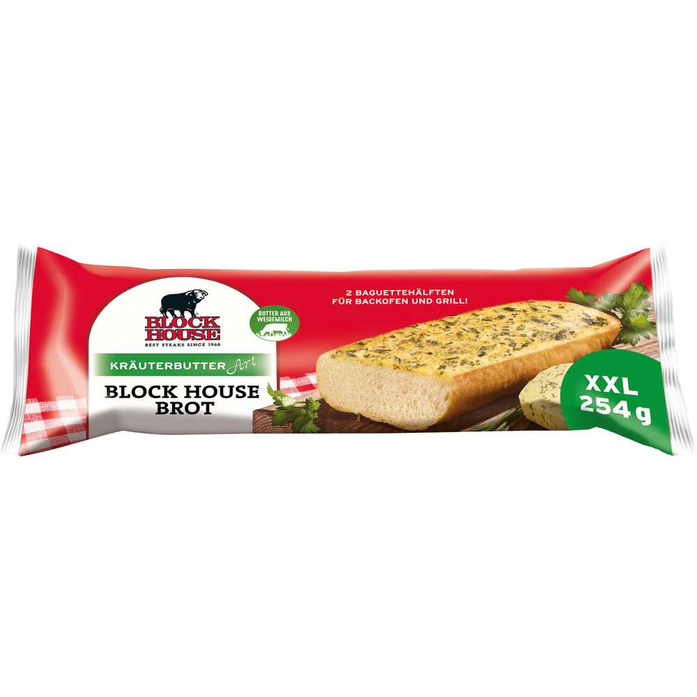 Produktabbildung Block House Baguette Kräuterbutter Art