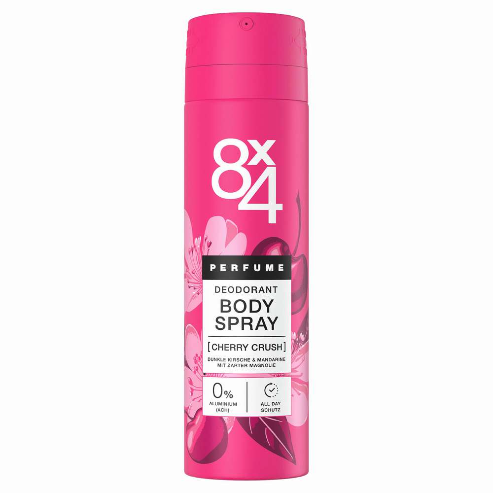 Produktabbildung 8x4 Deo Spray Perfume, Cherry Crush
