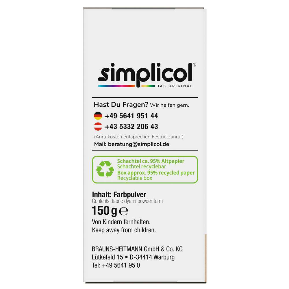 Produktabbildung simplicol Textilfarbe Expert, Marine-Blau