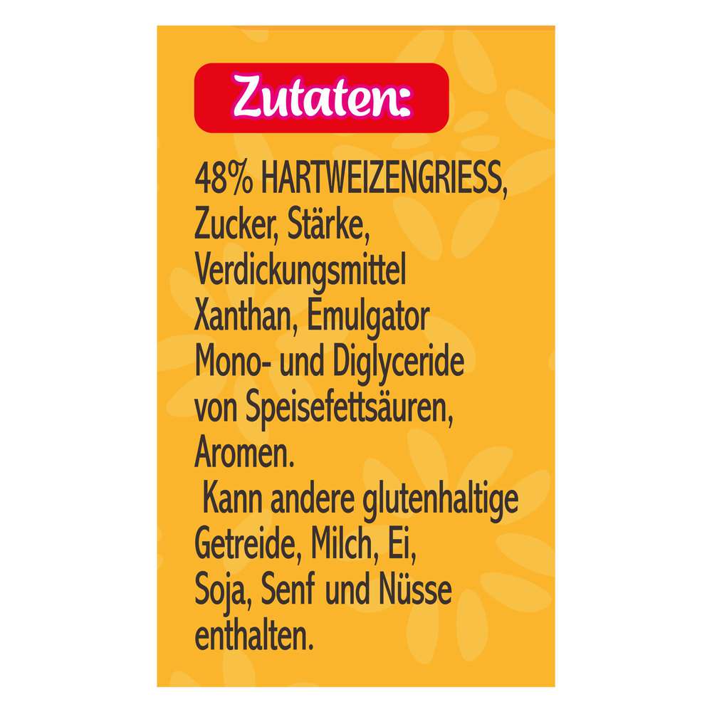 Produktabbildung Mondamin Grießbrei, Klassische Art